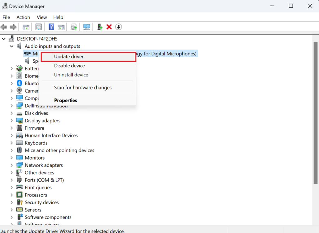 Audio Inputs & Outputs