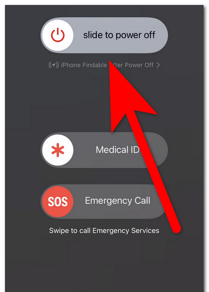 Restarting an iPhone before reopening WhatsApp.