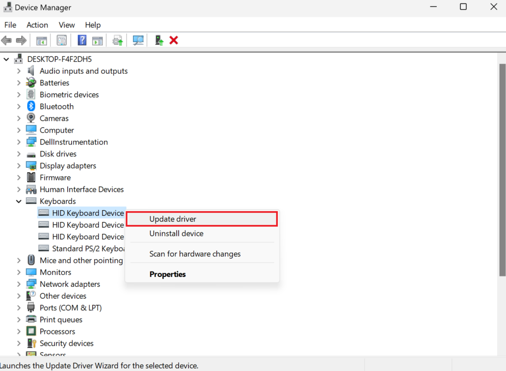 Update Keyboard Driver