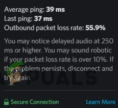 Discord Packet Loss