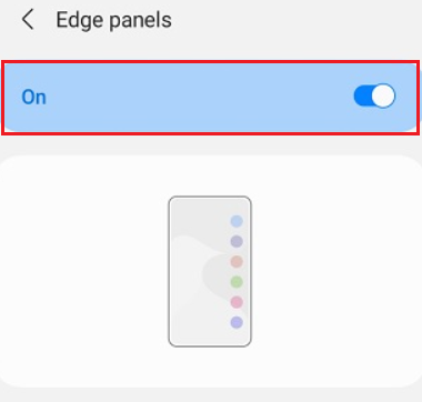 edge panels samsung