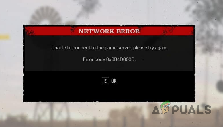 Texas Chain Saw Massacre Network Error