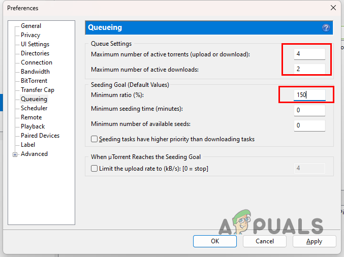 Optimizing Queuing Settings