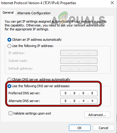 Open More Network Adapter Options in the Windows Settings