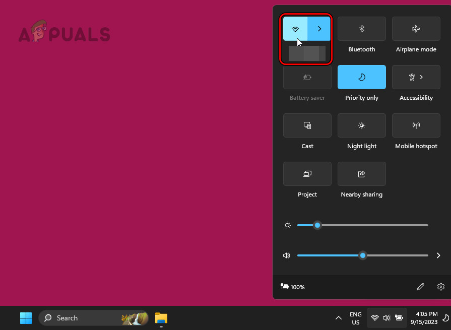 Connect the System to a Wi-Fi