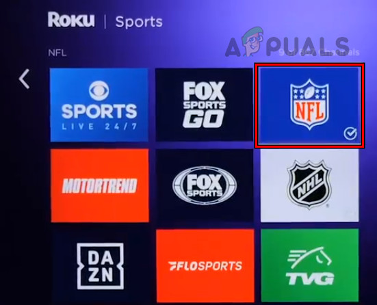Logout of the Service Provider for NFL