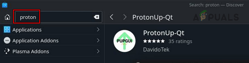 Search and Update Proton on the Steam Deck