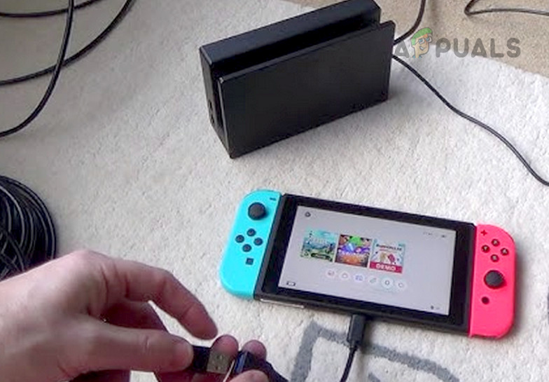 Connect the Nintendo Switch to Ethernet