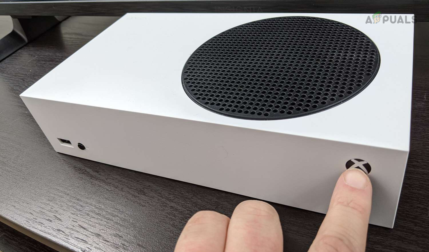 Press and Hold the Power Button of the Xbox