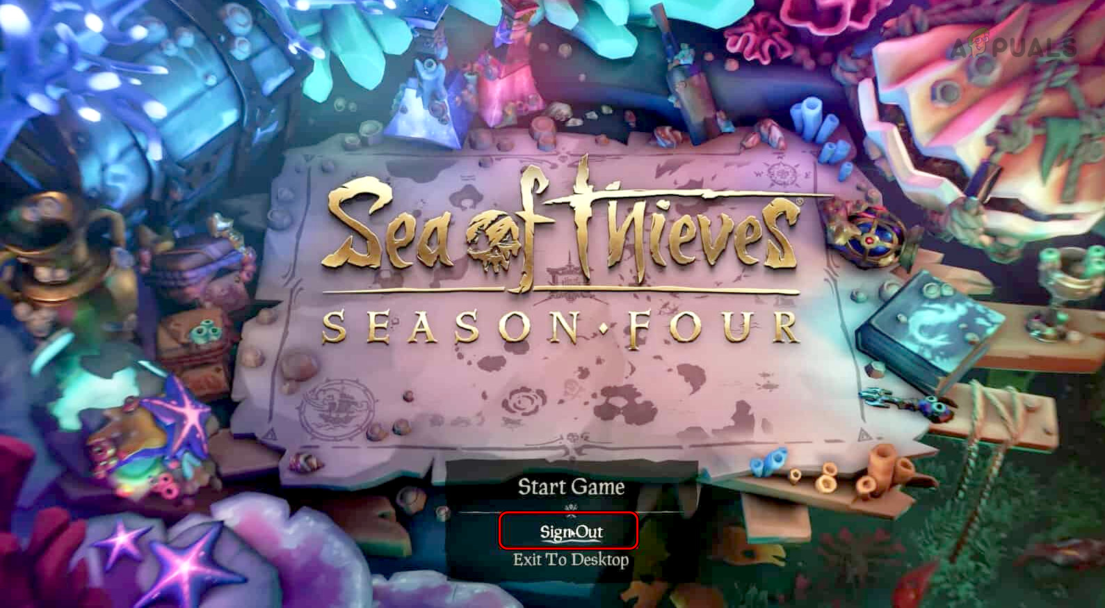 Sign Out of the SoT Game