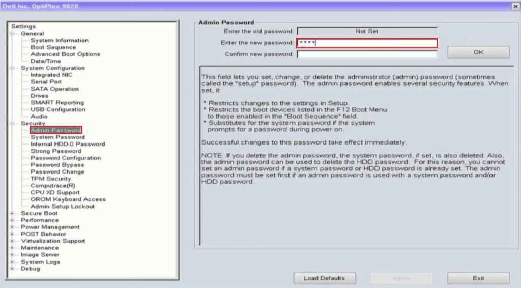 Check Keyboard in BIOS