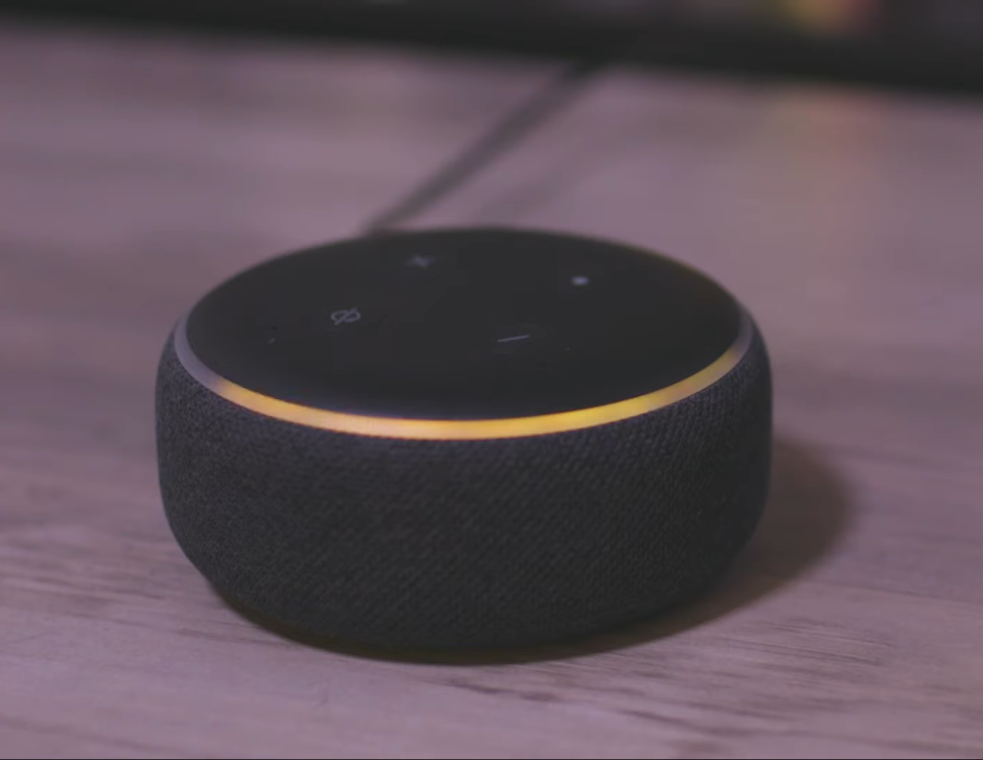 Alexa Orange Ring Light