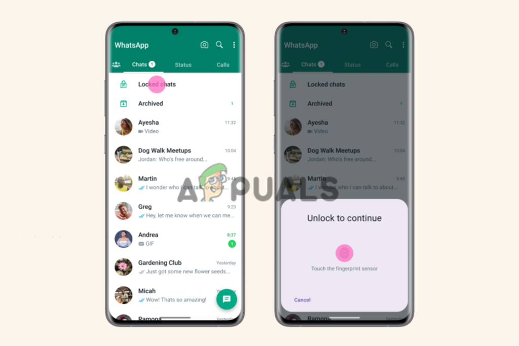 Lock WhatsApp Chats using ‘Chat Lock’