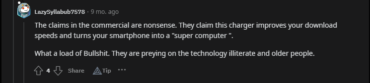 User Reviews on Reddit