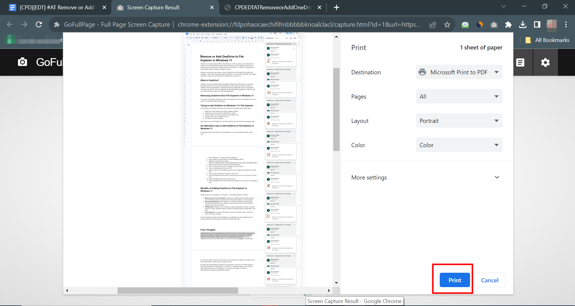 You can save this image to your computer or print it by clicking Ctrl P immediately