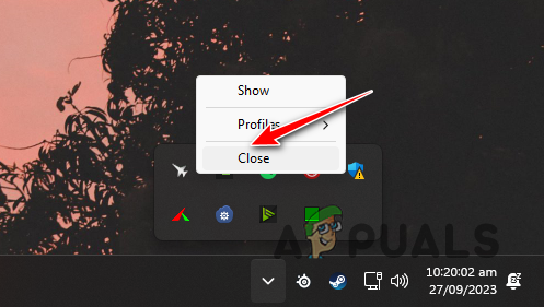 Closing MSI Afterburner