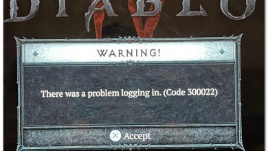 Showing you how to fix the Diablo 4 Error Code 300022