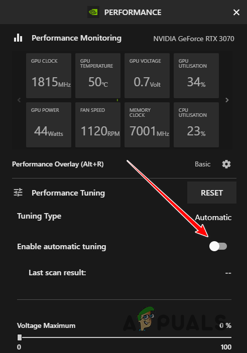 Enabling Auto Tuning