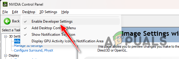 Enabling Developer Settings