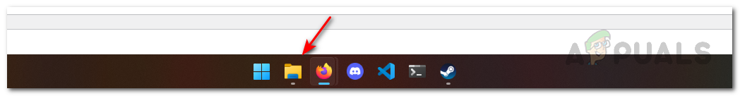 Opening the File Explorer