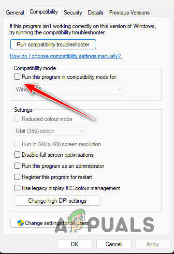 Enabling Compatibility Mode