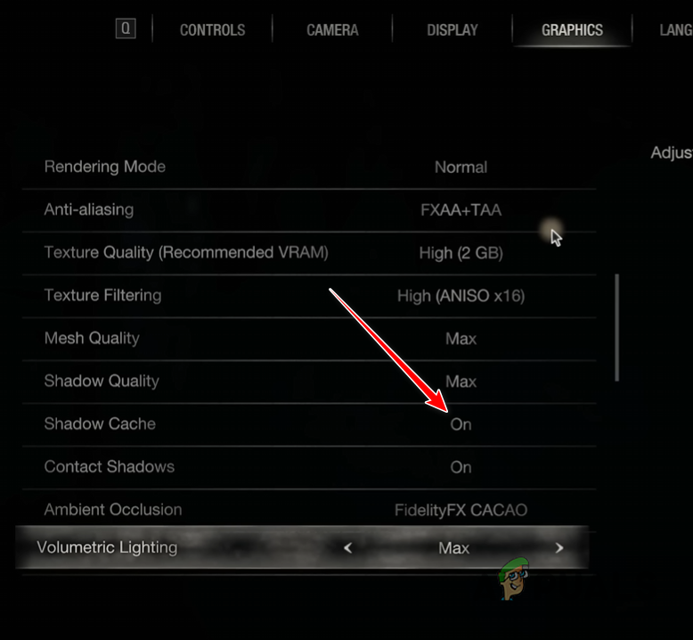 Disabling Shadow Cache