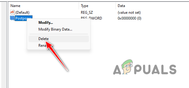 Deleting Registry Key