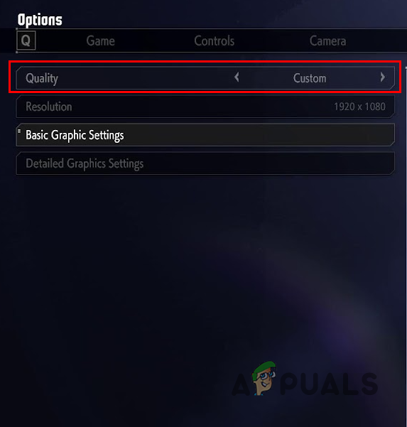 Changing Street Fighter 6 Quality Preset