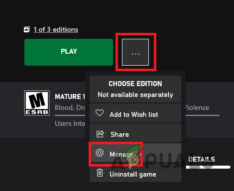 Navigating to Additional Game Settings