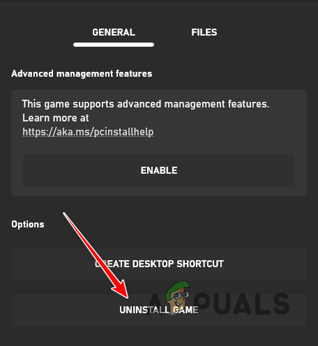 Uninstalling Starfield