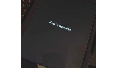 iPad Unavailable Screen