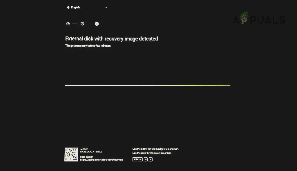 Recover Chromebook Through the USB