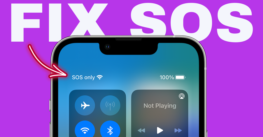 What Does SOS Mean on iPhone? 11 Easy Methods to Fix It