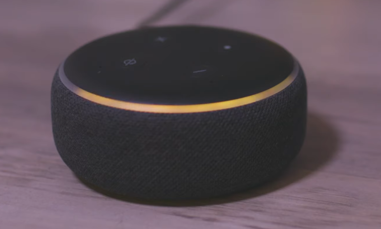 Alexa Orange Ring Light