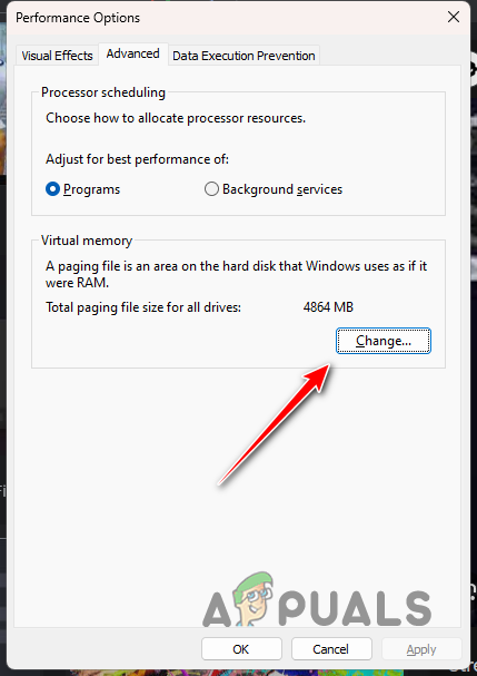 Changing Virtual Memory