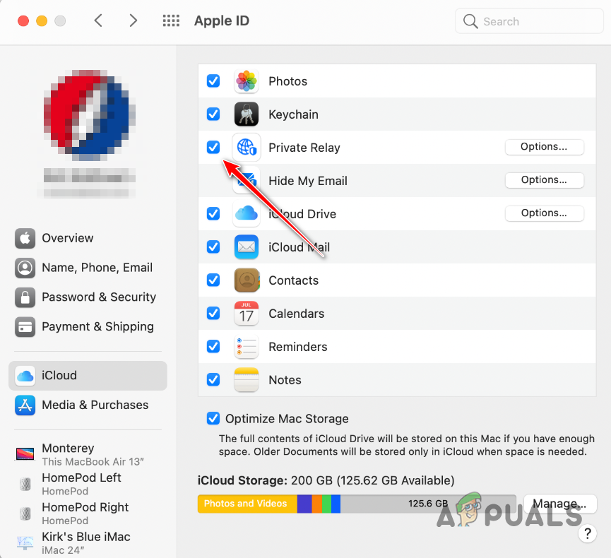 Disabling Private Relay
