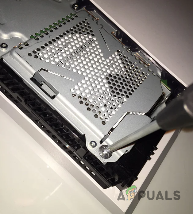 Removing Mounting Bracket Screw