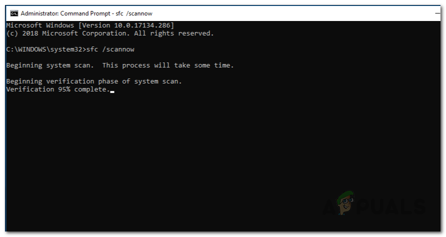 Running System Check Scan