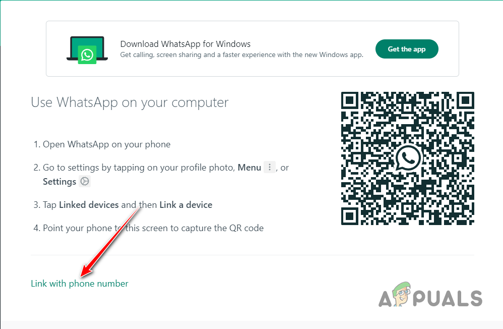 Navigating to Link with Phone Number