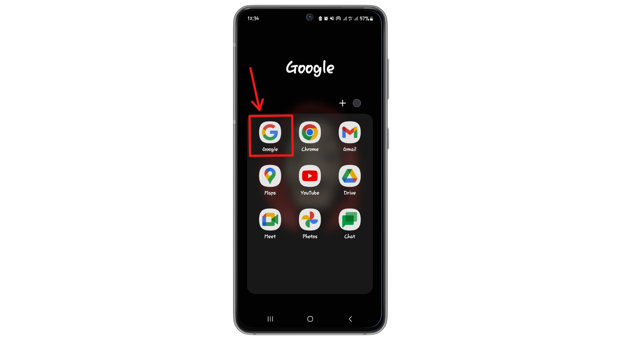 Open Google App