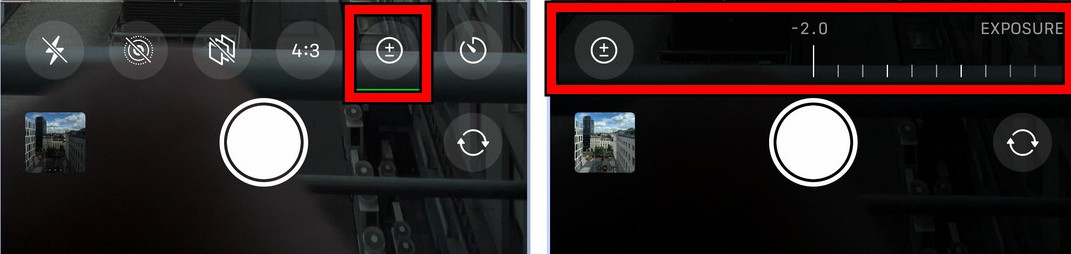 Adjust the Camera Exposure on the iPhone