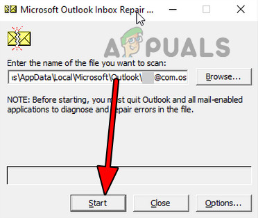 Use the ScanPST to Scan the Outlook Data File