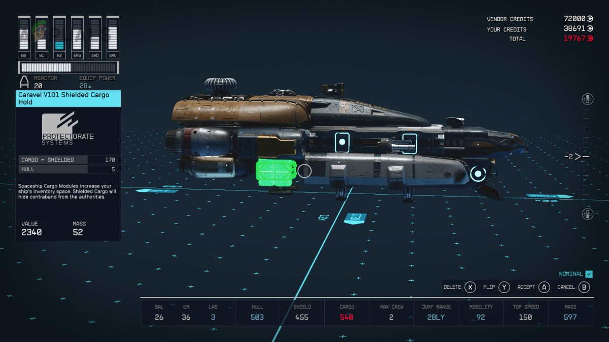 Add Your Shielded Cargo to the Pirate Ship