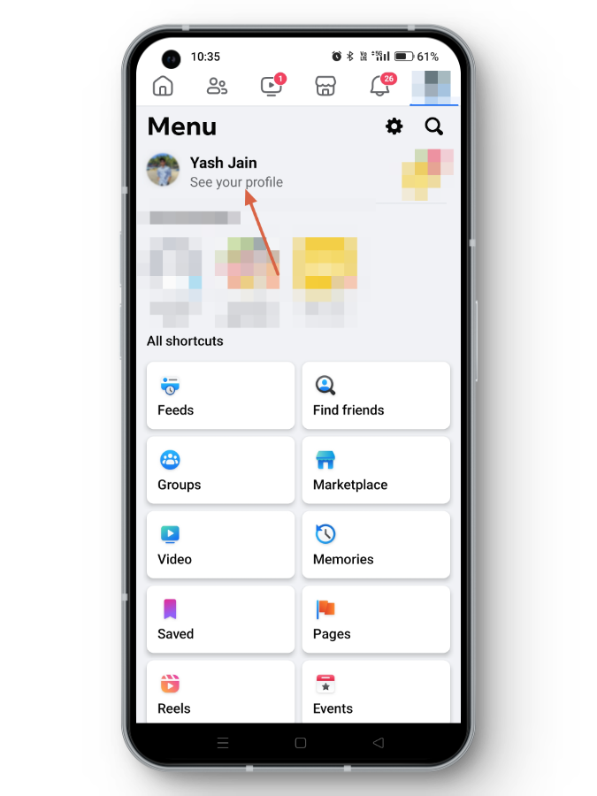 Facebook See Your Profile on App
