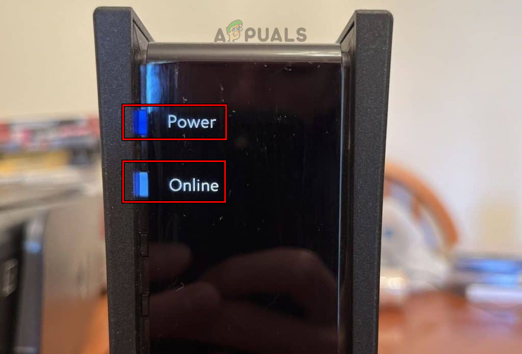 Wait till the Firmware Update Completes on the Spectrum Modem