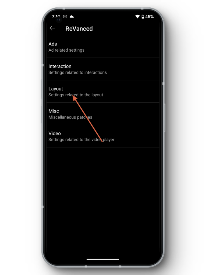 Layout Settings Revanced