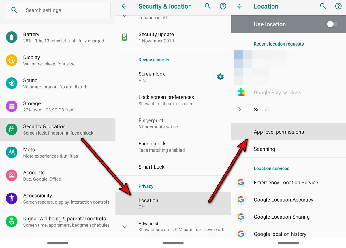 Check Location Permission for the Bally Sports App