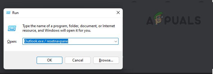 Reset the Navigation Pane of Outlook