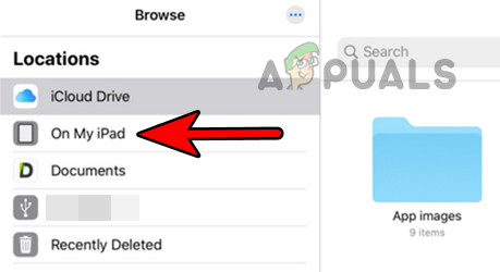 Export the Videos on the iPad to the Local iPad Storage