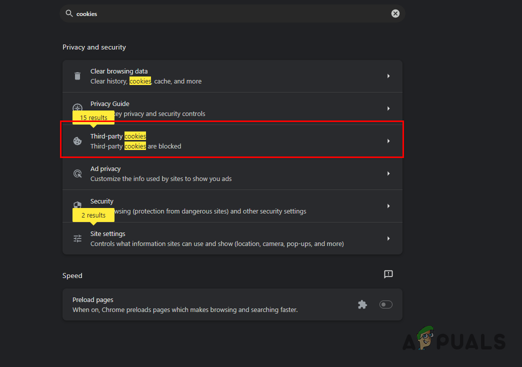 Searching for Cookies